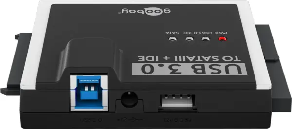 Adaptor de hard disk USB 3.0 pentru IDE si SATA 2.5 / 3.5 inchi Goobay 72013