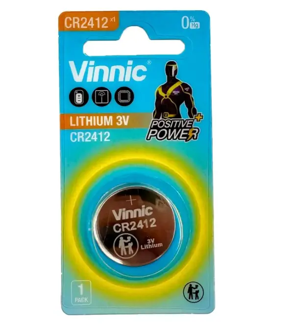Baterie CR2412 Lithium 3V Vinnic