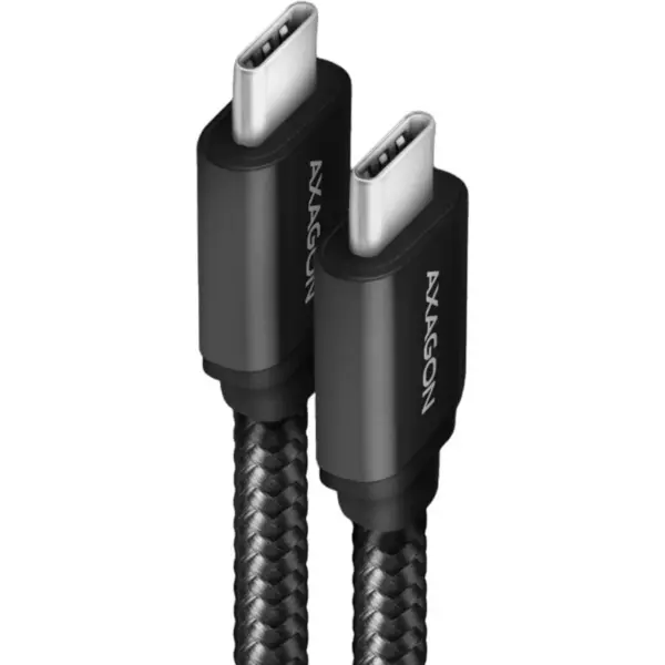 Cablu de date / incarcare AXAGON BUCM3-CM15AB USB-C la USB-C 3.2 Gen1 1.5m PD 60W 20V/3A - imagine 2