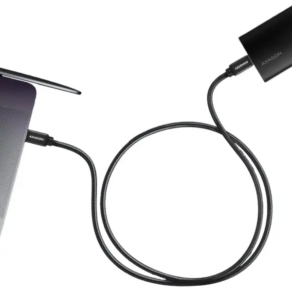 Cablu de date / incarcare AXAGON BUCM3-CM15AB USB-C la USB-C 3.2 Gen1 1.5m PD 60W 20V/3A - imagine 3