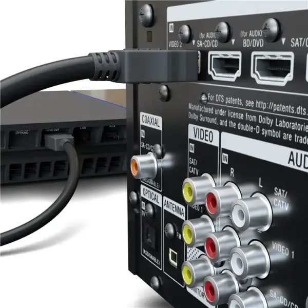 Cablu v1.4 HDMI tata - HDMI tata 3m ethernet ARC 4K 30Hz Goobay - imagine 4