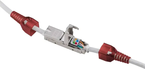 Conector de reconectare cablu fara unelte CAT6 ecranat STP AWG 24/1-22/1 250MHz Goobay 79577