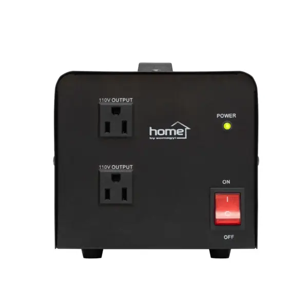 Convertor 230V in 110V 1000VA/800W cu doua intrari priza SUA Home VTF1000VA - imagine 2