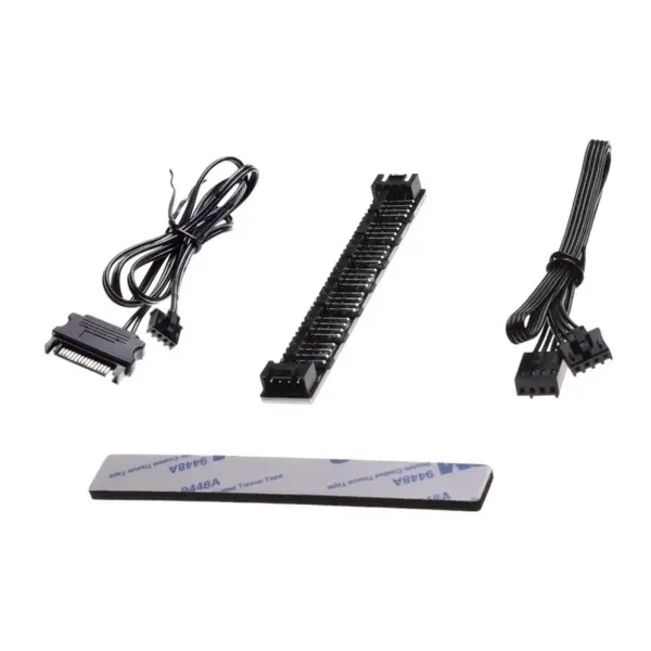 Hub ventilatoare ID-Cooling FH-07 7 port-uri cu PWM 4 pini alimentare SATA - imagine 2