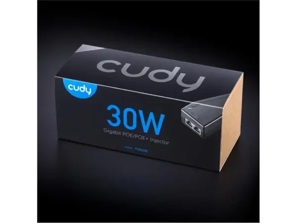 Injector Power Over Ethernet POE Cudy POE200 Gigabit 30W aplicatii 10/100/1000Mbps - imagine 7