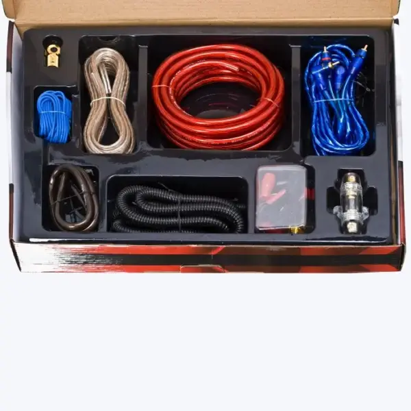 Set cabluri auto 4GA Hi-Fi Profesional 33buc M`N´C 20196-G - imagine 2