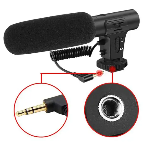 Set Vlogging 4 in 1 PLATINET PMVG4IN1 Microfon /Lumina video LED /Suport smartphone /Trepied - imagine 7