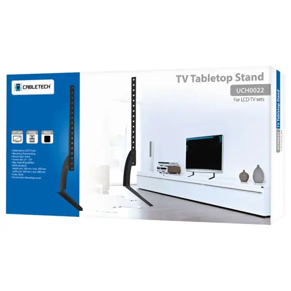 Stand suport TV LED LCD 27-60" 40Kg UCH0022 Cabletech - imagine 4