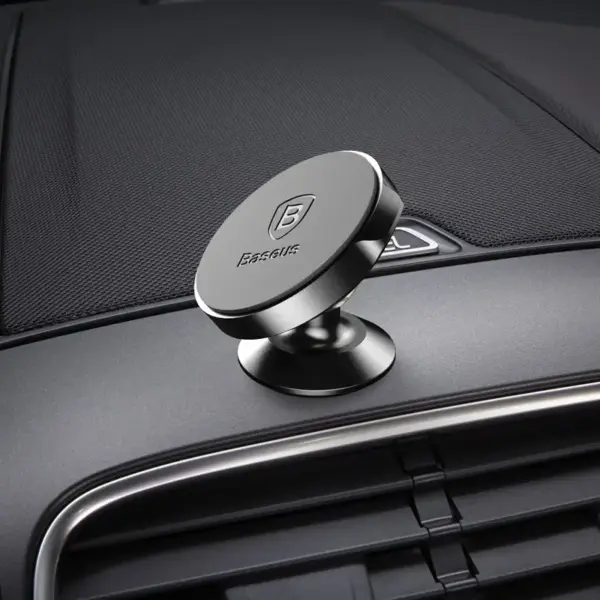 Suport auto Baseus SUER-B01 Small Ears pentru SmartPhone fixare bord prin lipire unghi reglabil negru - imagine 3