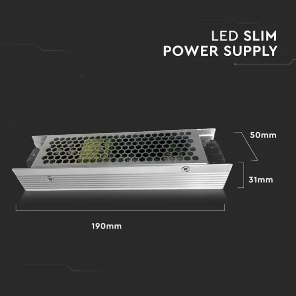 Sursa alimentare SMPS SLIM 12V 10A 120W V-tac SKU-3243 - imagine 2