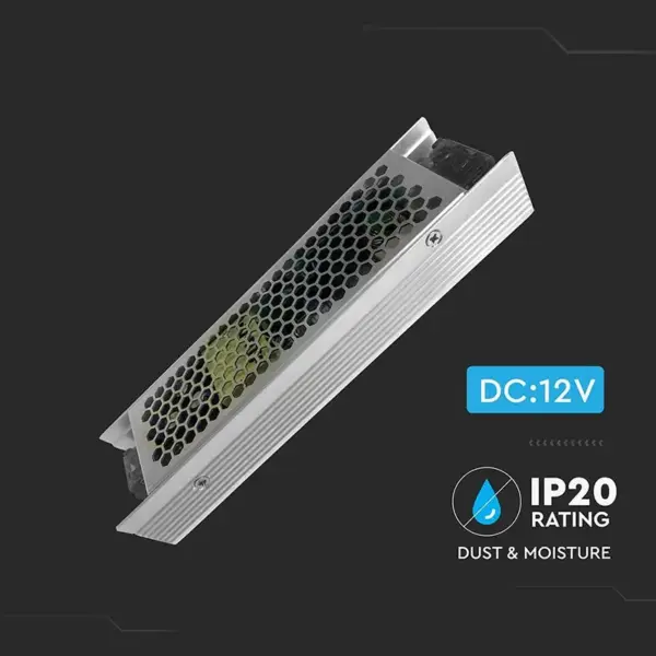Sursa alimentare SMPS SLIM 12V 10A 120W V-tac SKU-3243 - imagine 4
