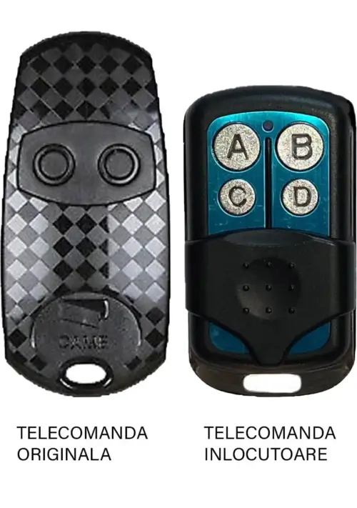 Telecomanda poarta garaj 2 butoane cod fix frecventa 433.92MHz Came Top 432EV compatibila cu originalul (805)
