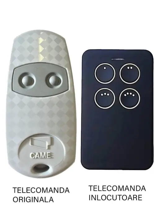 Telecomanda poarta garaj 2 butoane cod fix frecventa 862.35MHz Came Top 862EE compatibila cu originalul (807)