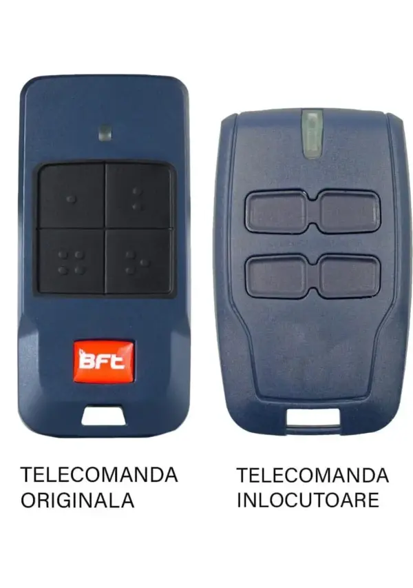 Telecomanda poarta garaj 4 Butoane cod saritor 433.92Mhz BFT Mitto Cool 4C (803-1)