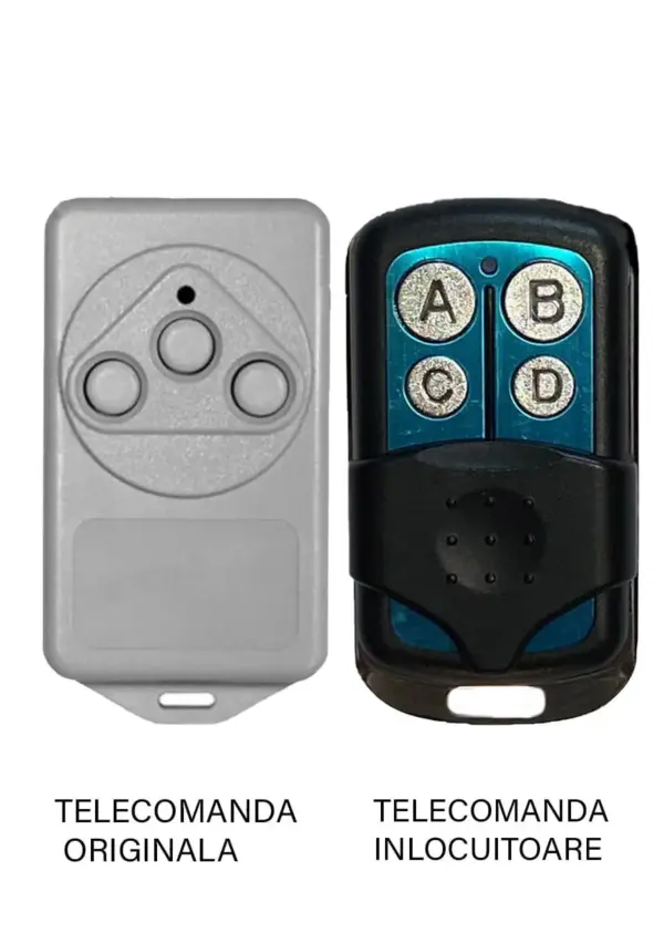 Telecomanda poarta garaj de 2 si 4 canale cod fix 433.92MHz Proteco TX433 compatibila cu originalul (844)