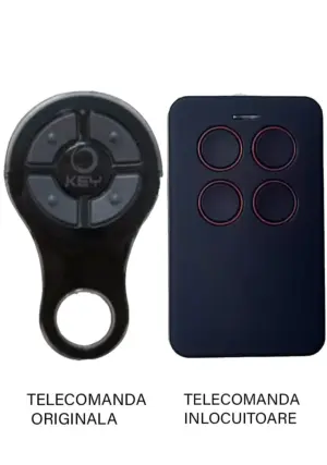 Telecomanda poarta garaj de 2 si 4 canale cod saritor 433.92MHz Key SUB44R compatibila cu originalul (825)